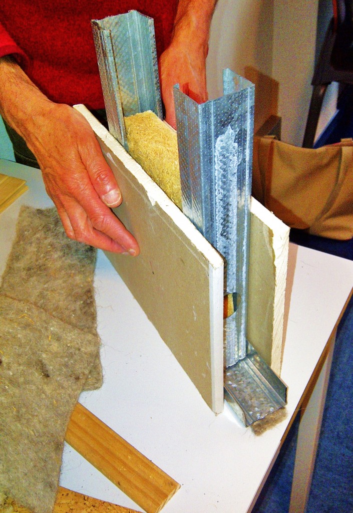 Assemblage matériaux isolation phonique